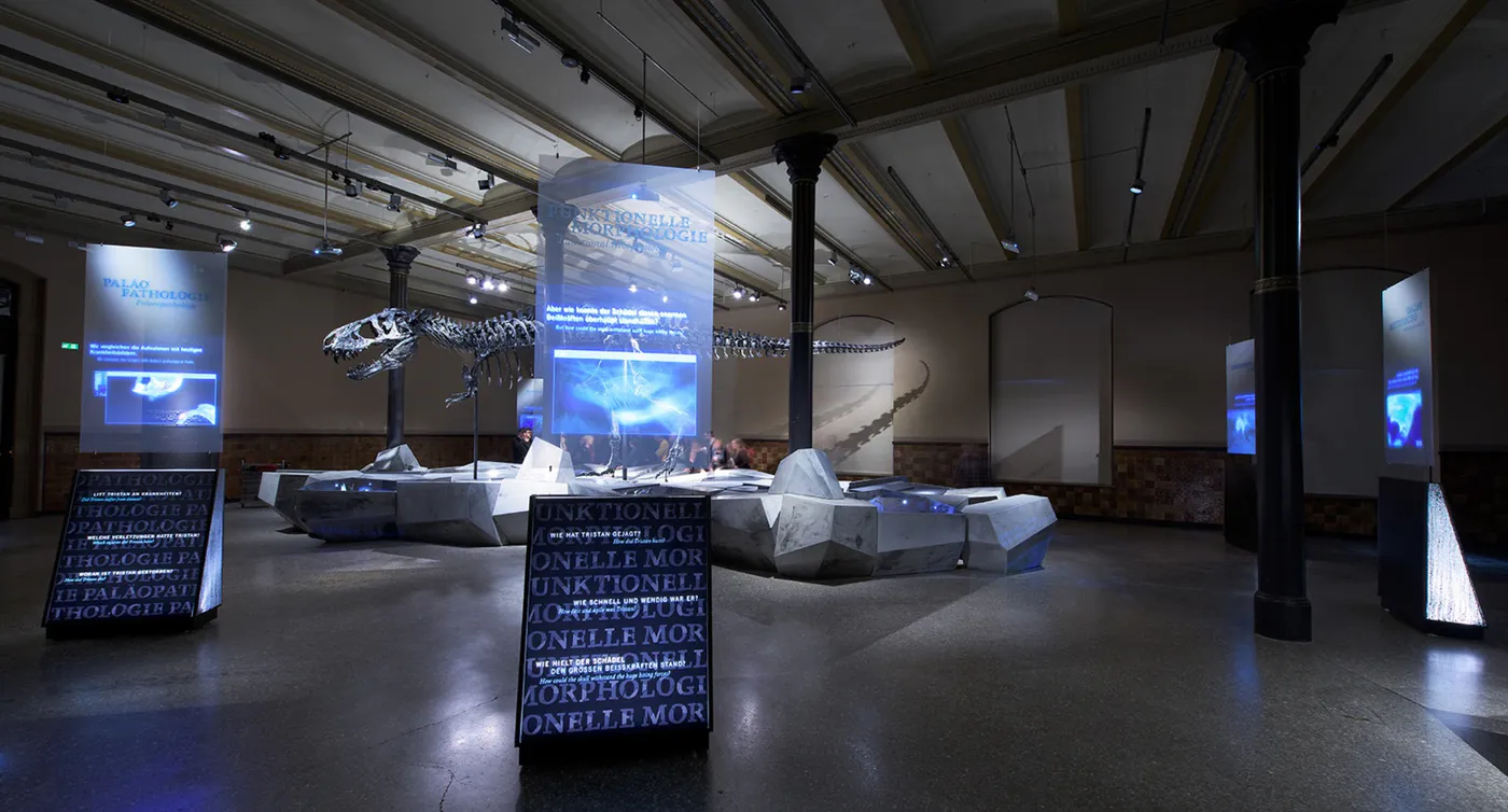 Ausstellungsbau T. rex Tristan - Museum für Naturkunde Berlin, hertzer GmbH